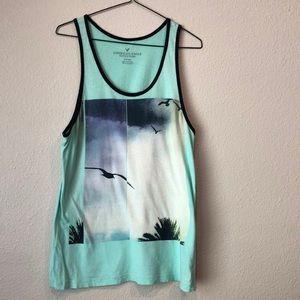 American Eagle men's tank top, size XS.